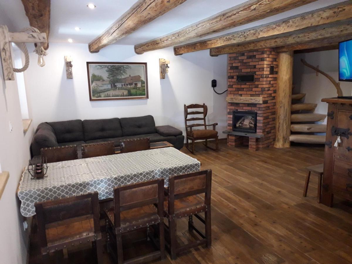 Jaskowa Chata Bieszczady Apartament Z Basenem Baligród Kültér fotó